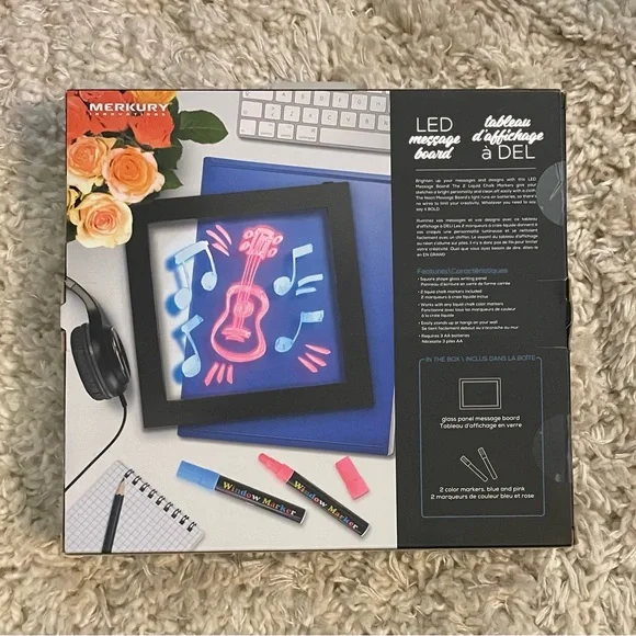 NEW Merkury LED Message Board, LED Message Board - Picture 4 of 7